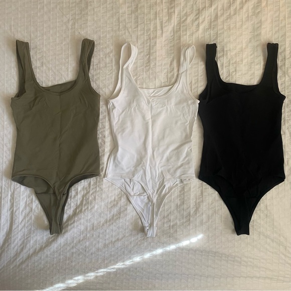 Abercrombie & Fitch Seamless Tank Bodysuits - Set of 3 - Picture 10 of 15